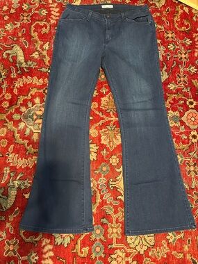 James Jeans Dark Blue Flare Jeans Juliet Retro